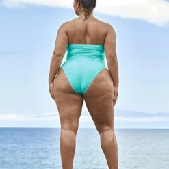 Fashion To Figure 'Agent M' Lace-Up Swimsuit - Tabria Majors X FTF