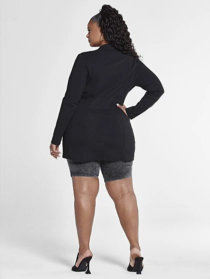 Fashion To Figure The City Blazer In Black 7 Fashion To Figure The City Blazer In Black - Image 7