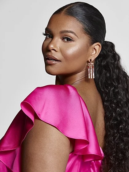 Fashion To Figure Shianne One Shoulder Satin Maxi Dress 2 Fashion To Figure Shianne One Shoulder Satin Maxi Dress - Image 2