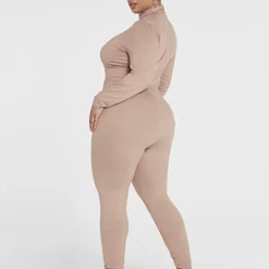 Fashion To Figure FTF Essentials - The Long Sleeve Mockneck Catsuit