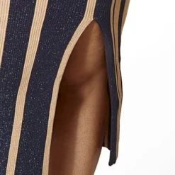 Fashion To Figure Lucy Striped Sweater Skirt -Pleasures SHOP x cbefaf5b 3233 40e7 b57f 32b3eb072199