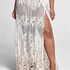 Fashion To Figure Xochitl Sheer Lace Maxi Skirt - SRV X FTF -Pleasures SHOP x ccf578ad b5c1 48b8 86c8 4b6d3829118d