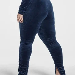 Fashion To Figure Greta Velour Ruched Pants -Pleasures SHOP x cddd6b30 0923 46fe baa0 4f0ce5ded5c2