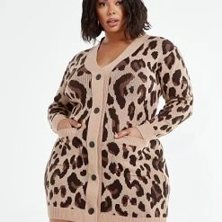 Fashion To Figure Jess Leopard Print Cardigan Dress 10 Fashion To Figure Jess Leopard Print Cardigan Dress -Pleasures SHOP x cf91638a cb35 4f4f b02b 85ca5c7133b9