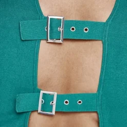 Fashion To Figure Alexis Buckle Back Sweater -Pleasures SHOP x d002ba8d 824a 40cc 99a6 35f9c001d46f