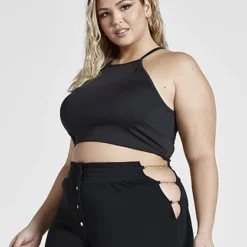 Fashion To Figure Bettina Chain Detail Jogger Pants