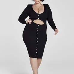 Fashion To Figure Chelle Cutout Sweater Dress -Pleasures SHOP x d3882296 0510 448c bcf4 a12cde3a3325