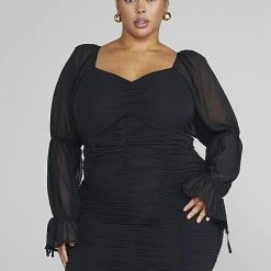 Fashion To Figure Brianna Ruched Bodycon Dress