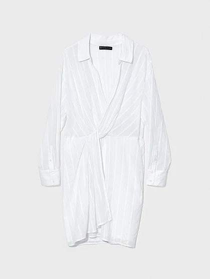 Fashion To Figure Jocelyn Collared Shirt Dress 4 Fashion To Figure Jocelyn Collared Shirt Dress - Image 4