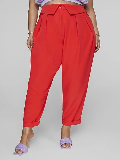 Fashion To Figure Brooke Foldover Waist Pants - Gabi Fresh X FTF 3 Fashion To Figure Brooke Foldover Waist Pants - Gabi Fresh X FTF - Image 3