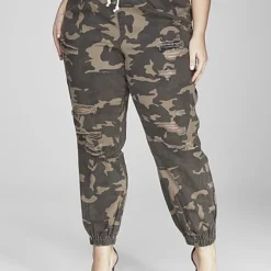 Fashion To Figure Miley High Rise Camo Destructed Jogger Jeans -Pleasures SHOP x d753b208 aeb3 4524 af8f ff4bc1b5b528