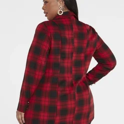 Fashion To Figure Geneva Plaid Blazer 9 Fashion To Figure Geneva Plaid Blazer -Pleasures SHOP x d80cb6a2 537a 4bff 82e1 0ecd8ed2bc17