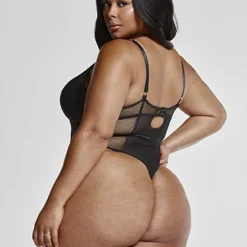 Fashion To Figure Carolina Mesh Panel Bodysuit -Pleasures SHOP x d93e81bc e426 481b a867 d1fbbfe39f59
