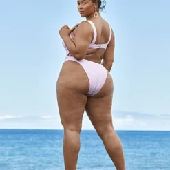 Fashion To Figure 'Agent Violet' One-Piece Swimsuit - Tabria Majors X FTF