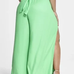 Fashion To Figure Sabina Tie Front Wide Leg Pants -Pleasures SHOP x daff3b3a 36df 4cc4 8068 44f289c6e110