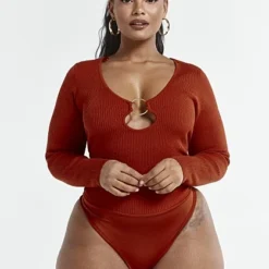 Fashion To Figure Alisha Sweater Bodysuit -Pleasures SHOP x db883dc8 cd30 432b 8112 3b5813d8bc17