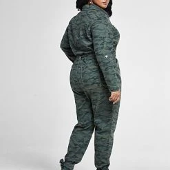 Fashion To Figure Sofia Camo Denim Jumpsuit -Pleasures SHOP x dbf2e973 d6f1 404c b6d2 0394aff0f33c