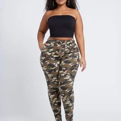 Fashion To Figure Jessica High Rise Camo Utility Skinny Pant -Pleasures SHOP x dc5cb506 dc3a 4ab3 b847 cec08bfbab9a