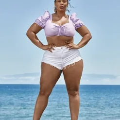 Fashion To Figure 'Confidential' Crop Top - Tabria Majors X FTF -Pleasures SHOP x dc9a4300 c54b 43f0 9575 044f3f955be1