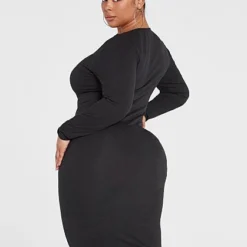 Fashion To Figure Devyn Knit Midi Dress -Pleasures SHOP x dce70dc1 8a20 4000 839f d56a65a31c5f
