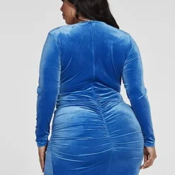 Fashion To Figure Malina Velvet Bodycon Dress -Pleasures SHOP x dd530f15 d2d1 4767 bd50 455597898a9c