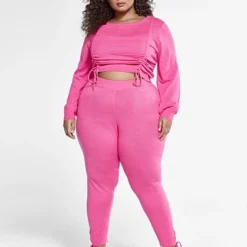 Fashion To Figure Bridget Drawstring Cropped Sweater