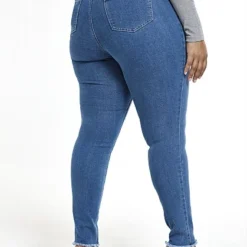 Fashion To Figure Vintage Wash Mid-Rise Frayed Skinny Jeans -Pleasures SHOP x dd7979f6 6875 44bc 9174 98933bda0ddd