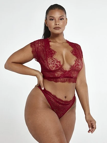 Fashion To Figure Marisol Bralette And Panty Set 2 Fashion To Figure Marisol Bralette And Panty Set - Image 2