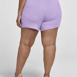 Fashion To Figure Jana Ribbed Knit Shorts -Pleasures SHOP x df70275d 240b 4dfc a73b 7b84ceaa29e8