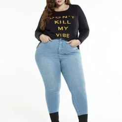 Fashion To Figure Don't Kill My Vibe Sweater -Pleasures SHOP x dfa622ca c303 4949 861d c6af89f356f1