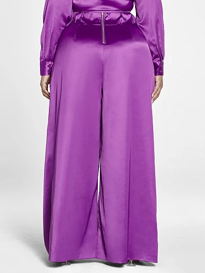 Fashion To Figure La Reina Wide Leg Pants In Tall Inseam - FTF LAB: Frankie Tavares 4 Fashion To Figure La Reina Wide Leg Pants In Tall Inseam - FTF LAB: Frankie Tavares - Image 4