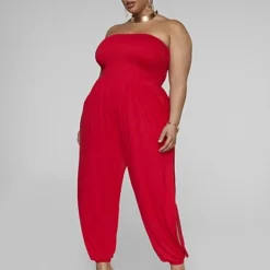 Fashion To Figure Trinity Side Slit Leg Jumpsuit -Pleasures SHOP x dfd6ef98 2908 4876 a666 5bc05bcccd3a