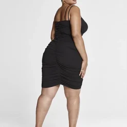 Fashion To Figure Olga Ruched Bodycon Dress