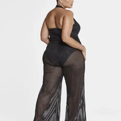 Fashion To Figure Maria De Jesus Shadow Stripe Jumpsuit - - SRV X FTF -Pleasures SHOP x e1591f44 f7b7 438a 83b0 4ded5bf71bf3