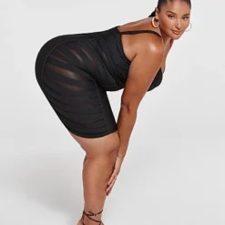 Fashion To Figure Justine Strappy Bandage Dress -Pleasures SHOP x e2114bcd c5aa 42a2 9bd5 2a437da828c5