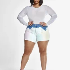 Fashion To Figure Tie Dye Dip Denim Shorts 7 Fashion To Figure Tie Dye Dip Denim Shorts -Pleasures SHOP x e328e597 c727 4a8a acec 928c68646b19