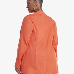 Fashion To Figure Nika Linen Blazer - Nadia X FTF -Pleasures SHOP x e3b79567 5b5c 4284 bb13 6655c50a4feb