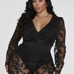 Fashion To Figure Tatiana Lace Jumpsuit 7 Fashion To Figure Tatiana Lace Jumpsuit -Pleasures SHOP x e4015a56 d21b 4f38 977e ab225c6e9ca3