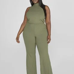 Fashion To Figure Olivia Ribbed Knit Flare Leg Jumpsuit 8 Fashion To Figure Olivia Ribbed Knit Flare Leg Jumpsuit -Pleasures SHOP x e55dbb6f 5e47 44e9 a080 a1efc8dd32ba