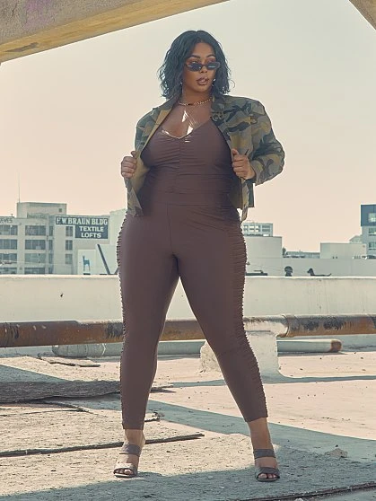 Fashion To Figure Paulina Camo Shirt Jacket 1 Fashion To Figure Paulina Camo Shirt Jacket