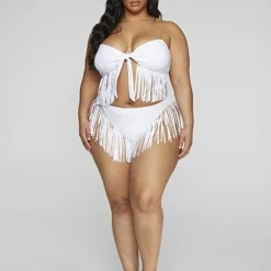 Fashion To Figure Serena Fringe Bikini Bottom -Pleasures SHOP x e610e1ac c08f 4aca bbba 5728340a8147