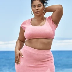 Fashion To Figure 'The Handler' Crop Top - Tabria Majors X FTF -Pleasures SHOP x e62ab57e edb9 4e82 9e7d 5e552f33aa51