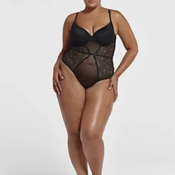 Fashion To Figure Carla Lace And Mesh Bodysuit -Pleasures SHOP x e6b4ae01 4771 4d70 b5d5 138887e2caf7
