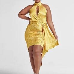 Fashion To Figure Raven Palm Leaf Print Halter Dress 7 Fashion To Figure Raven Palm Leaf Print Halter Dress -Pleasures SHOP x e77cbdcc df36 43a9 b409 a181ff0462dc