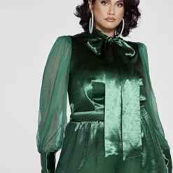 Fashion To Figure You Could Neva Tie Neck Jumpsuit - Patrick Starrr X FTF -Pleasures SHOP x e79ef7cb 372f 458c 843b 5b3f198a9b89