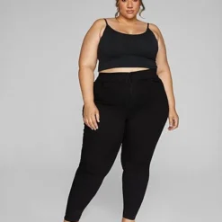 Fashion To Figure The Limitless Jegging In Black - Short Inseam