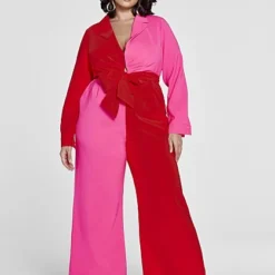 Fashion To Figure Showing Up Showing Out Colorblock Jumpsuit - Patrick Starrr X FTF -Pleasures SHOP x e90ac692 48c1 4a56 a3fa a12e197b1095