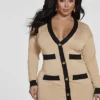 Fashion To Figure Karlie Cardigan Sweater Dress