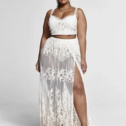 Fashion To Figure Xochitl Sheer Lace Maxi Skirt - SRV X FTF -Pleasures SHOP x e932b7bd 17b5 4ebf b710 b8097b9cac12