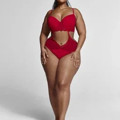 Fashion To Figure Angelique Cutout Strappy Style Bodysuit